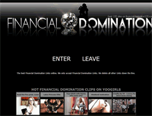 Tablet Screenshot of financialdomination100.com